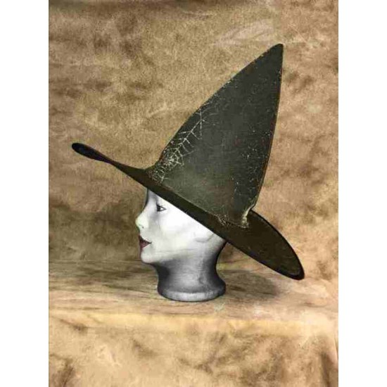 Chapeau Sorcière or brillant