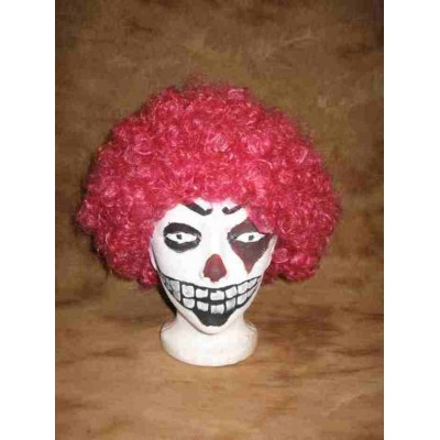 Perruque Clown rose