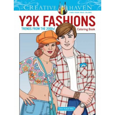 Livre à Colorier : Creative Haven - Mode Y2K