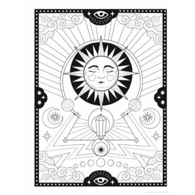 Livre à Colorier : Creative Haven - Astrologie
