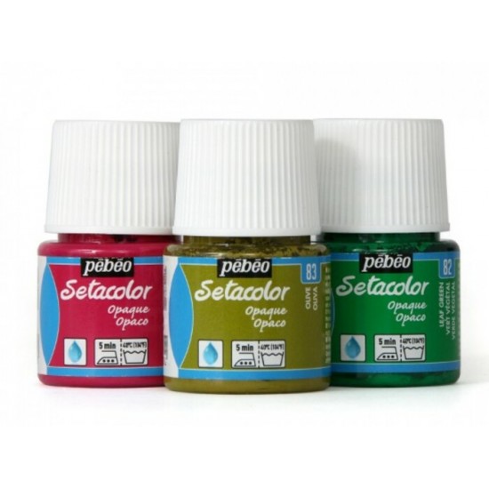 Peinture à Tissu Setacolor OPAQUE - 45ml (Option de Sélection)