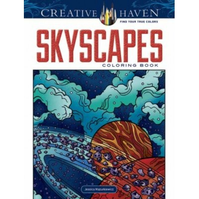 Livre à Colorier : Creative Haven - Espace et...