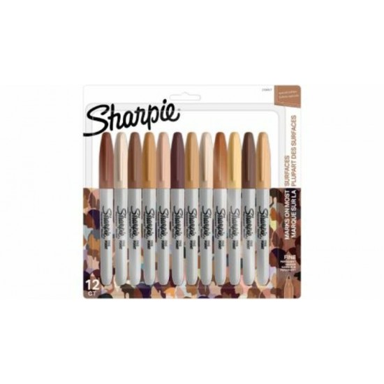 Feutres Sharpie Fin\12 - Couleur Peau 