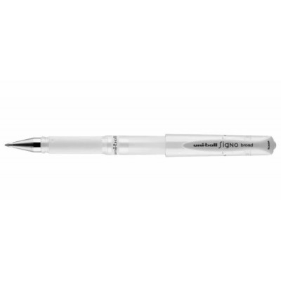 Stylo Gel Uniball Signo 1 mm - Blanc