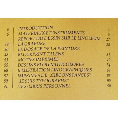 Livre : Linogravure (Blockprint) - Multilingue