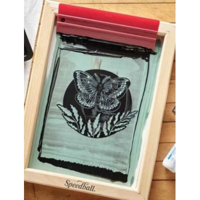 Feuilles en Tissu pour Sérigraphie 11x14''\6