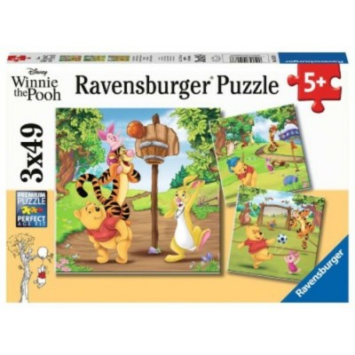 Casse-Tête / 3 x 49 mcx : Winnie L'Ourson -...