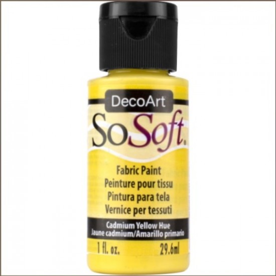 Acrylique pour Tissu So-Soft de DecoArt\29.6ml (Option de Sélection)