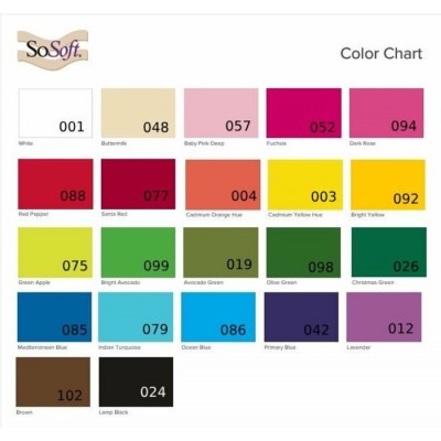 Acrylique pour Tissu So-Soft de DecoArt\29.6ml (Option de Sélection)