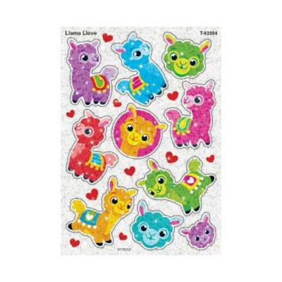 Autocollants Scintillants : Lama/20