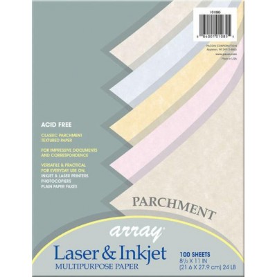 Papier Parchemin Multi-Usage 8.5x11''\pqt. 100