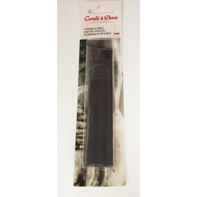 Fusains Naturels 11mm diamètre\3 bâtons