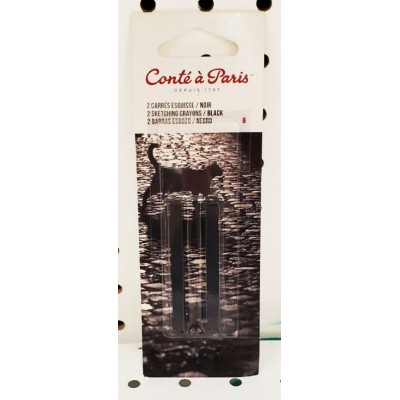 Pastels Durs Carrés pour Esquisse 6.5cm : Noirs\2...
