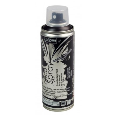 Peinture en Aérosol Pébéo : Effet Ardoise\200ml