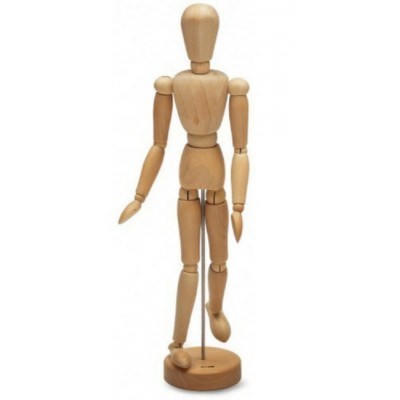 Mannequin Articulé en Bois : MÂLE 8