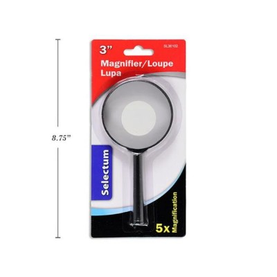 Loupe 3'' : Grossissement 5X