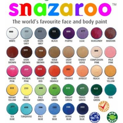 Maquillage Snazaroo 18 ml /1 (Option de Couleur)