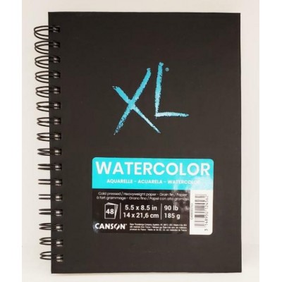 Carnet XL Aquarelle : 5.5 x 8.5''\48 p.