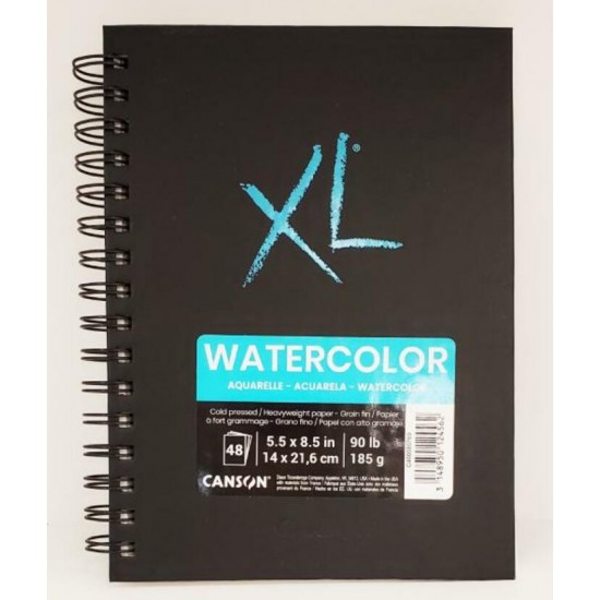 Carnet XL Aquarelle : 5.5 x 8.5''\48 p.