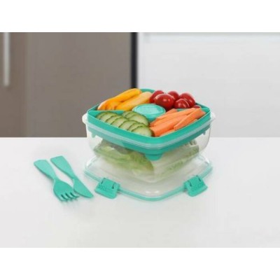 Contenant à Salade et Crudités 1.1L Sistema 