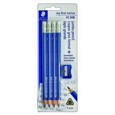 Crayons à Mine Triangulaires Jumbo HB Staedtler...