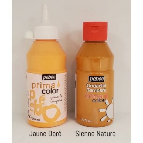 Gouache Prima Color Pébéo - 250 ml\1 (Option de Couleur)