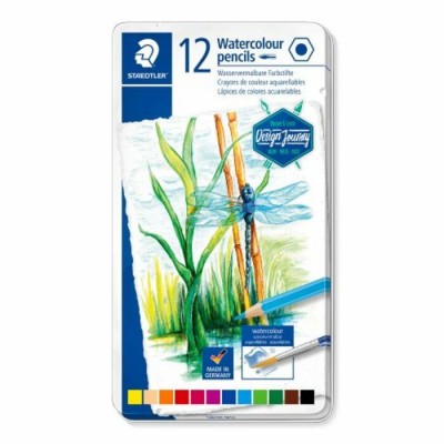 Crayons de Couleurs Aquarelle Steadler\ens. de 12