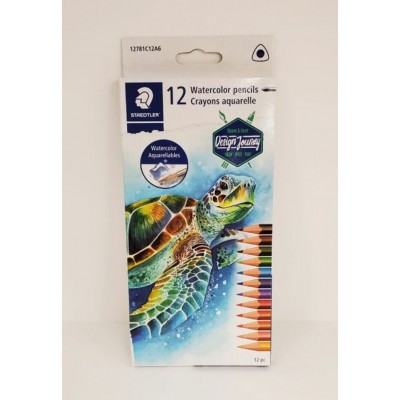 Crayons de Couleurs Aquarelle Triangulaires...