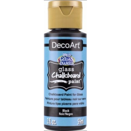 Peinture à Tableaux Noirs Pour Verre et Céramique - 59 ml
