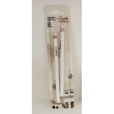 Crayons Pastel - Blanc\ens. de 2