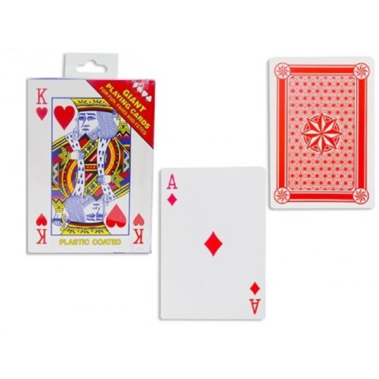 Cartes à Jouer Géantes - 4.5 x 6.6''