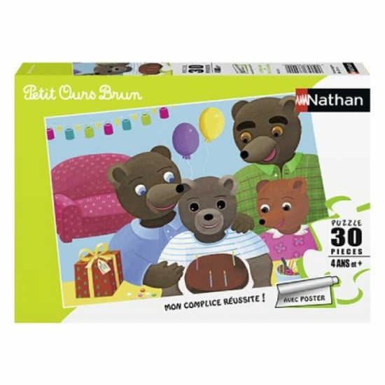 Casse-Tête \ 30 mcx : Petit Ours Brun