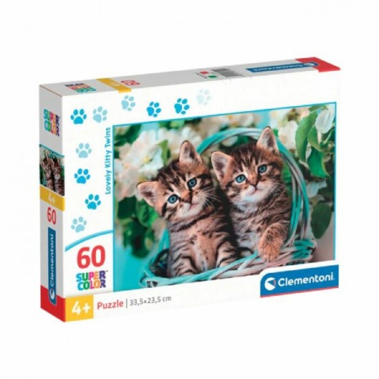 Casse-Tête \ 60 mcx : Lovely Kitty Twins