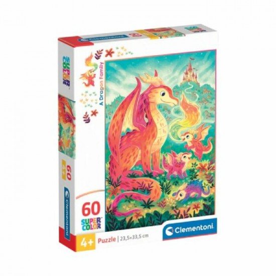 Casse-Tête \ 60 mcx : A Dragon Family