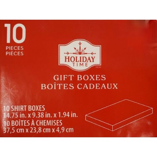 Boîtes Cadeaux en Carton Blanches\10 pièces