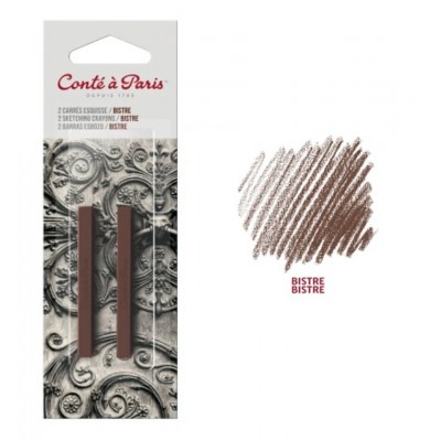 Carrés à Esquisse - Bistre\pqt. 2