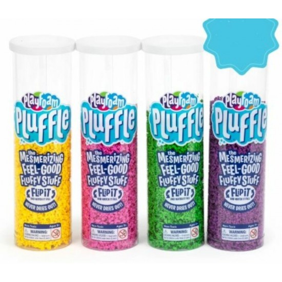 Pâte Sensorielle Pluffle\ens. de 4 (violet, vert,...