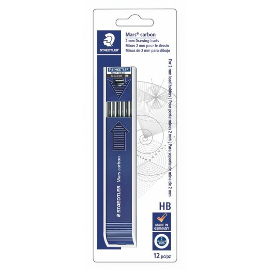 Mines 2mm pour Porte-Mines à Dessin\pqt 12 (Option de Sélection)
