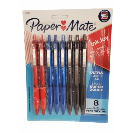 Stylos Bille InkJoy 300RT 1mm - Ens. 8 Couleurs...