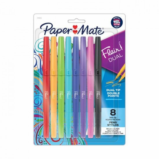 Stylos Feutres Flair Dual à Double-Pointe - Ens....