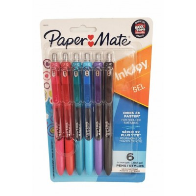 Stylos Gel InkJoy 0.7mm Modèle #309 - Ens. 6