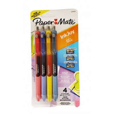 Stylos Gel InkJoy Éd. Spéciale Accents Rétro...