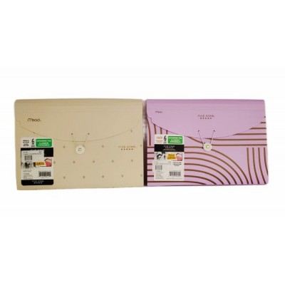 Classeur 6 Pochettes Five Star (Option de Couleur)