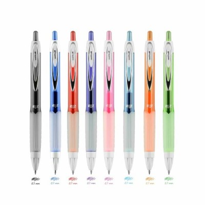Stylo Gel Uniball Signo 0.7mm\ens. de 8