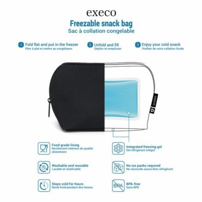 Sac à Collation Congelable Execo (Moyen) (Option de Sélection)
