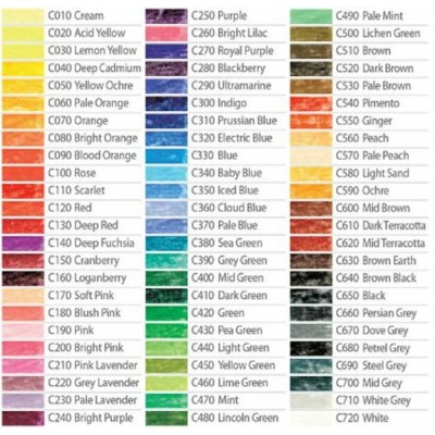 Crayon de Couleur Derwent Coloursoft\1 (Option de Couleur)