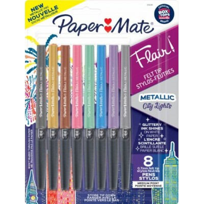 Stylo Feutre Flair 0.7mm/ens. de 8 - Couleurs...