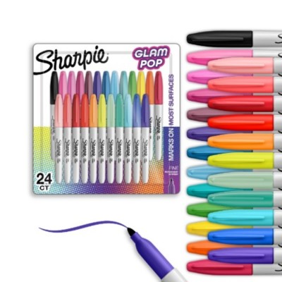 Feutres Sharpie à Pointe Fine : Glam Pop\24