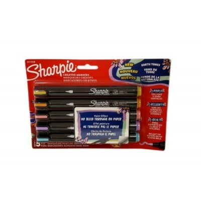 Marqueurs Acryliques Sharpie à Pointe Ogive :Tons... Marqueurs Acryliques Sharpie à Pointe Ogive :Tons...