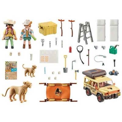 Playmobil - Wiltopia : Explorateurs et Véhicule Tout-terrain #71293